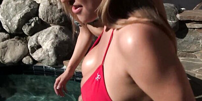 Flashy Lexi's blonde porn