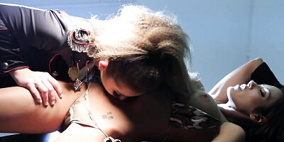 Big tits clip with lissome Dani Daniels and Capri Cavanni from PUBA