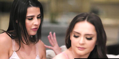 Web Young featuring Aften Opal and Kylie Rocket's fingering movie