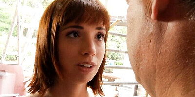 Beauty Tina's cum licking movie