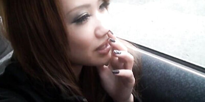 Femme fatale girl at amateur action