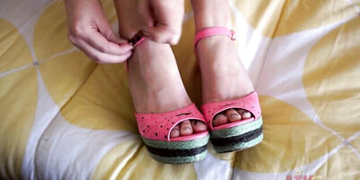 Cali and Cali's stripping xxx