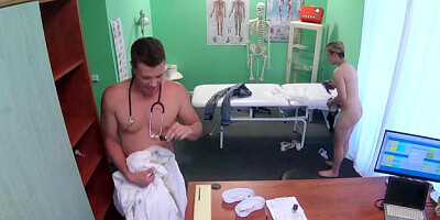 Fake Hospital - Megan Talerico wearing uniform cheating