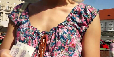 MILF darling is offered some money in exchange for banging