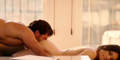 Seth Gamble pins down Liv Wild and fucks her deep and hard