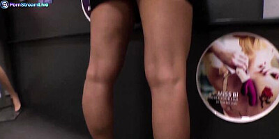 Adorable Amirah Adara and Misha Cross at pornstar action