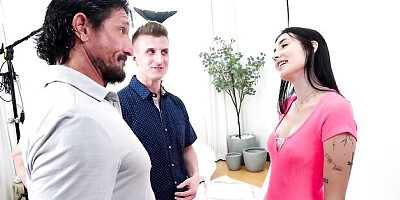 Firm ass scene with crazy Briston Moreau from Facials4k
