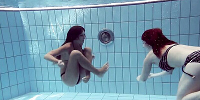 Fetish dirt with pin-up Katrin from Underwater Show