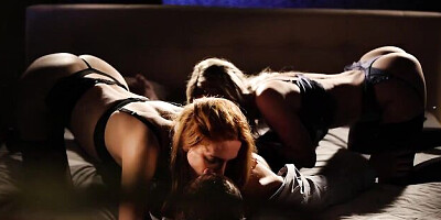 Eva Berger and Micky Muffin are enjoying intensive doggy style sex