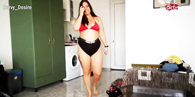 Pin-up madam at amateur sex