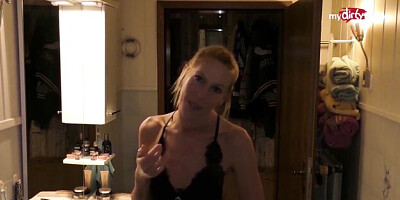 Watch enticing fem's scene