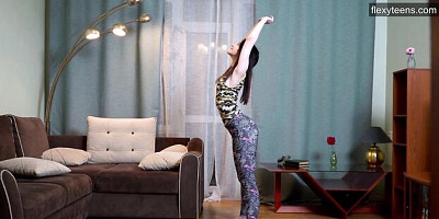 Brilliant queen bee at sporty girl movie