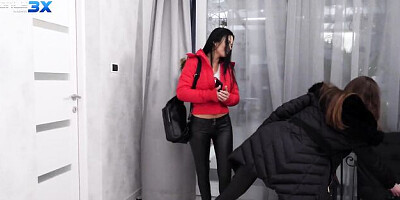 Watch bewitching Shalina Devine and Amirah Adara's scene