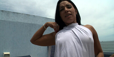 Two big ass ladies strip naked and shake their amazing asses