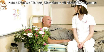 Senior citizen xxx with tender Sara Bell and Bell from Grand Dadz