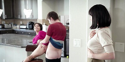 Khloe Kapri and Elsa Jean are enjoying dick-riding so much