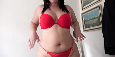 Classy Montse Swinger's chubby milf pov xxx