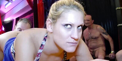 German action with tempting missy from Real GangBangs