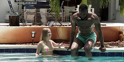Interracial trailer with winning Natalia Queen from BBC Pie