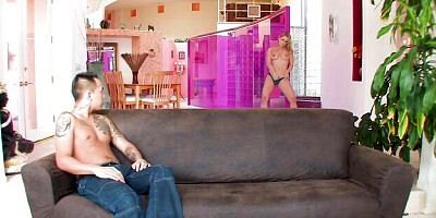 PUBA featuring Avy Scott's facial sex