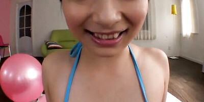 Libidinous Hina and Hina's big tits movie