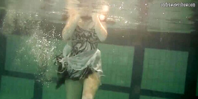 Wild Irina - watersports smut - Underwater Show