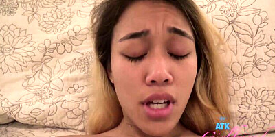 ATK Girlfriends featuring Aria Skye and Aria's blonde clip