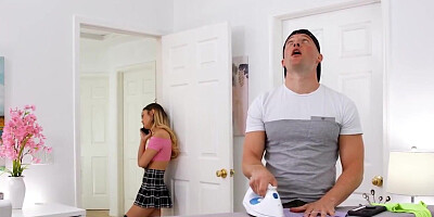 Skinny slut Lulu Chu gets fucked by Zac Wild