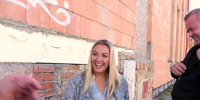 Husband decided to share big-boobied wife with the stranger