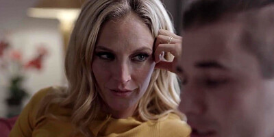 Blonde female willingly gets nailed by her stepson