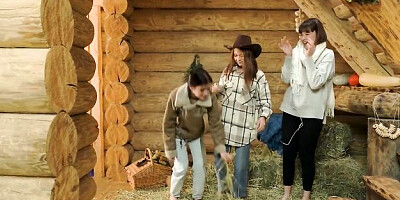 Adroit madam's blonde action