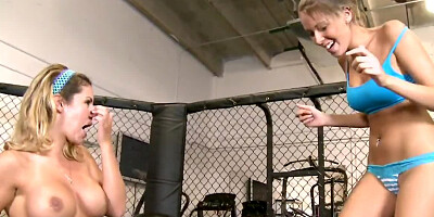 Three incredibly hot lesbians enjoy each other in group sex