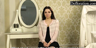 Pussy smut with nice-looking Alesya from Defloration TV