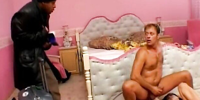 Well-formed Kid Jamaica and Rocco Siffredi's ass licking video