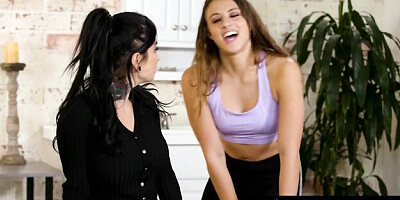 Out Of The Family featuring Joanna Angel and Gia Derza's face sitting movie