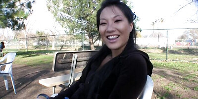 PUBA featuring Asa Akira's skinny xxx