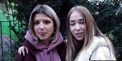 VIP 4K featuring Gina Gerson and Nikki Nuttz's street pick up movie