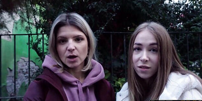 VIP 4K featuring Gina Gerson and Nikki Nuttz's street pick up movie