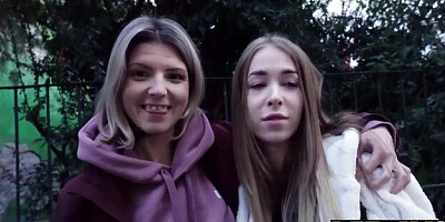 VIP 4K featuring Gina Gerson and Nikki Nuttz's street pick up movie