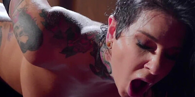 Magical sex session with two horny porn people