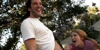 Madison Young and Mike Adriano's blowjob video by Perv City