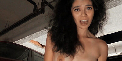 Scott Nails fucks his stepdaughter Harley Haze in the garage