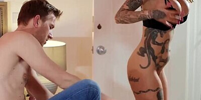 Brazzers - Hot Tattooed Babe Alice Judge Get Her Pussy & Ass Pounded
