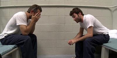 Big Tits in Uniform - Inked Bridgette B handjob in thongs