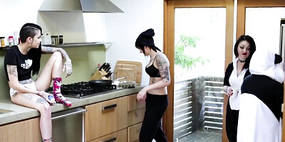 Nikki and Leigh's hardcore girls movie