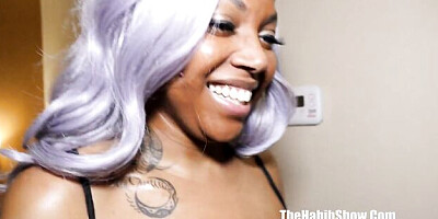 The Habib Show featuring Kimber Lee's ghetto porn