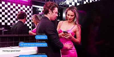 Attractive Tony Rubino and Mandy Rhea at hotwife video