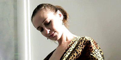 Ravishing hussy's slim sex