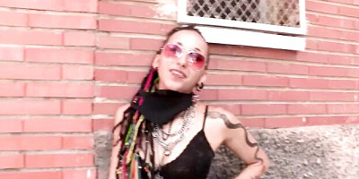 Stunning Baby Ink and Harley Quinn's public video