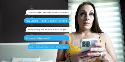 Melanie's cop scene